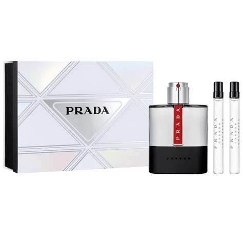 prada perfume goft set|prada carbon 100ml gift set.